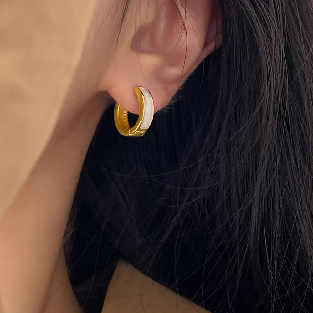 Elegant Minimalist Hoop Earrings