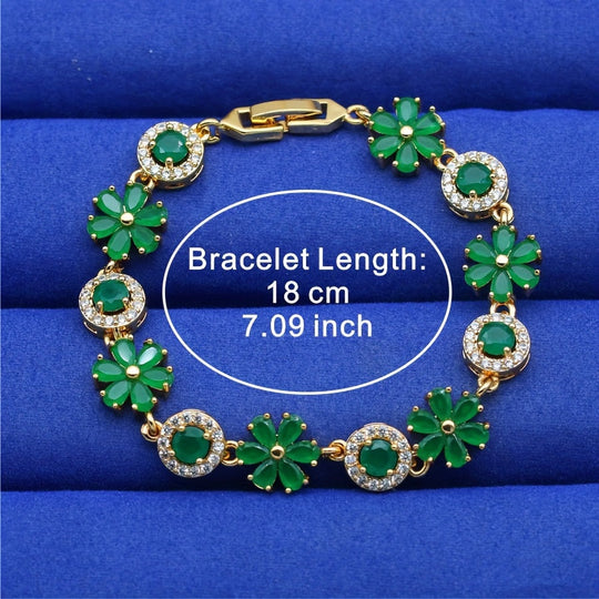 Classic Elegant Flower Link Chain