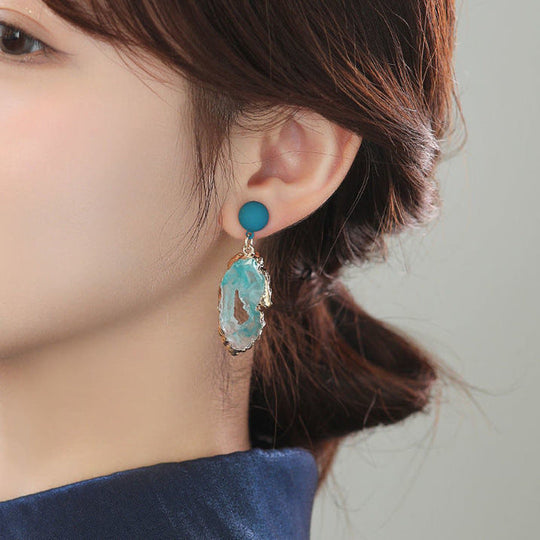 Timeless Irregular Resin Earrings