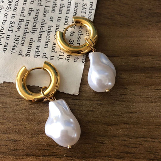 Timeless Pearl Drop Earrings