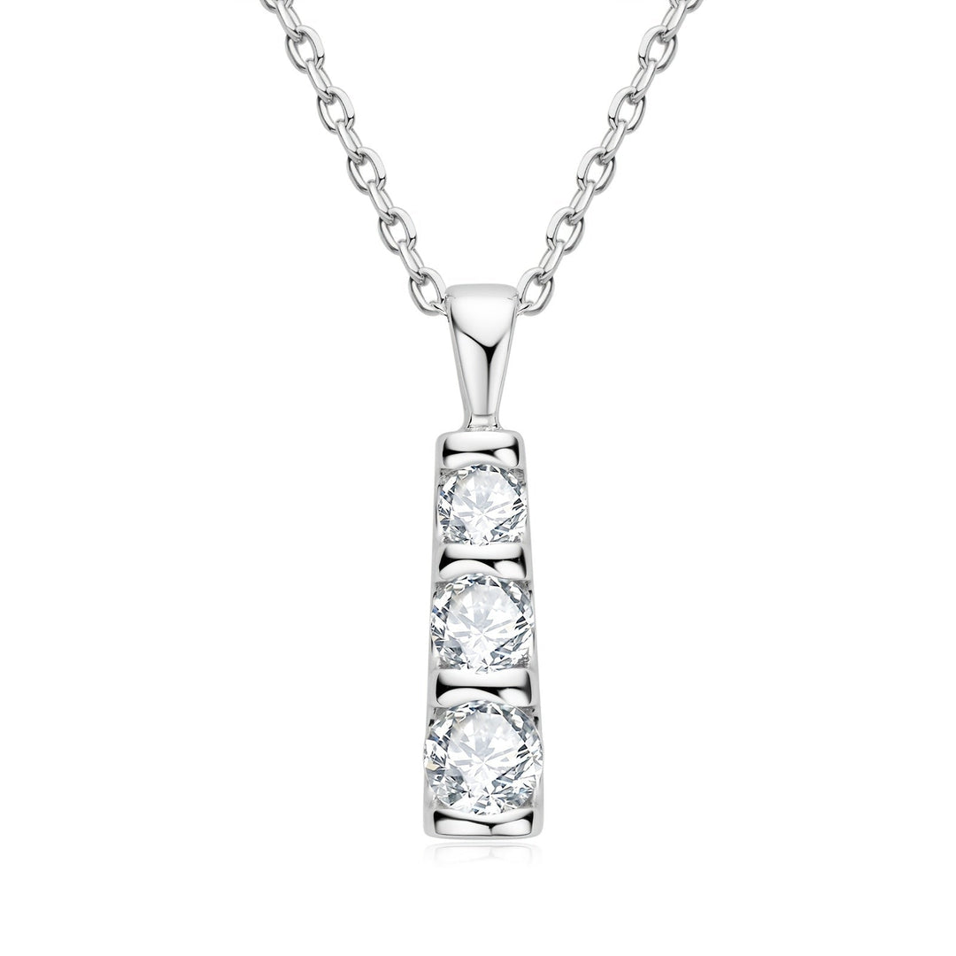 Moissanite Pendant Necklace