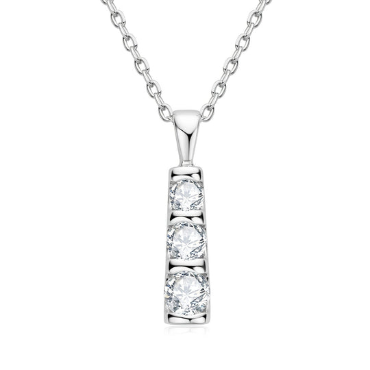 Moissanite Pendant Necklace