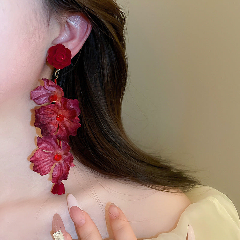 Timeless Rose Earrings
