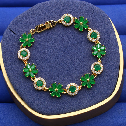 Classic Elegant Flower Link Chain