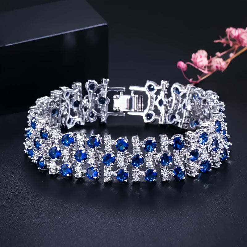 Classic Bohemian Style Tennis Bracelet