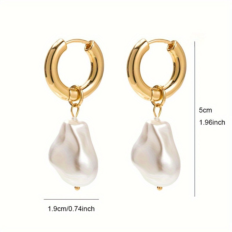 Timeless Pearl Drop Earrings