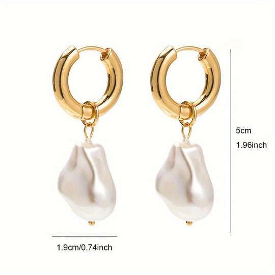 Timeless Pearl Drop Earrings
