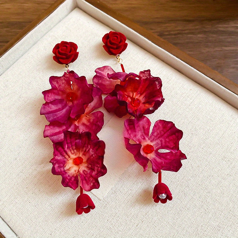 Timeless Rose Earrings