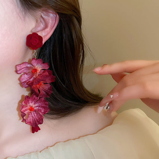 Timeless Rose Earrings
