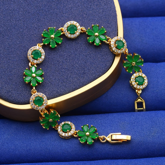 Classic Elegant Flower Link Chain