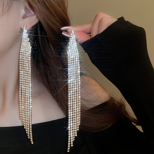 Sparkling Elegant Elegant Bling Tassel
