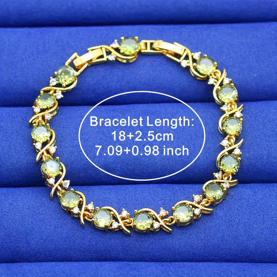 Elegant Classic-Inspired Golden Copper Bracelet