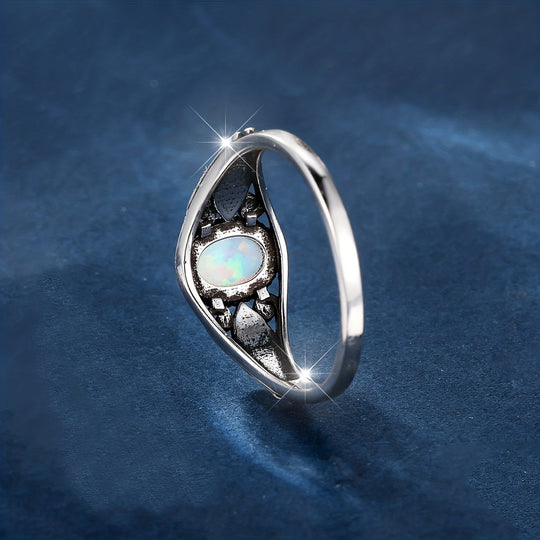 Timeless Boho Style Silver Ring